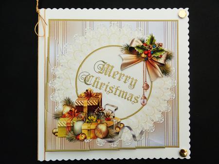 Luxury Golden Gifts Side Stacker by Valerie Spowart
