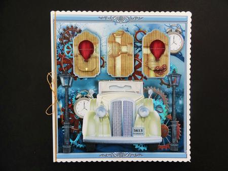 Gentlemen's Card No 2 Mini Kit by Valerie Spowart
