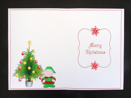 Cute Christmas Insert-04 by Valerie Spowart