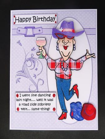 Edna Goes Line Dancing by Valerie Spowart