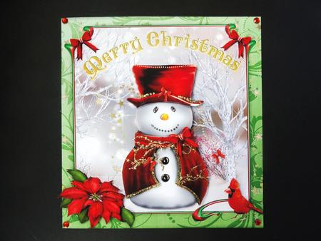 Sparkling Snowman Mini Kit by Valerie Spowart