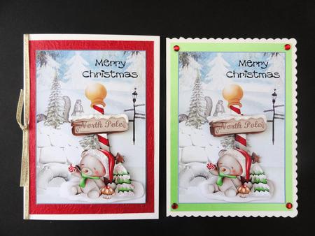 2 to a Page North Pole Bear by Valerie Spowart