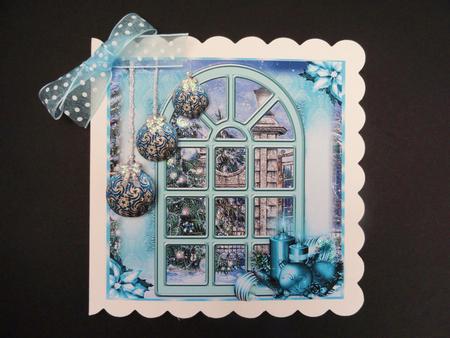 The Moonlight Christmas Window by Valerie Spowart