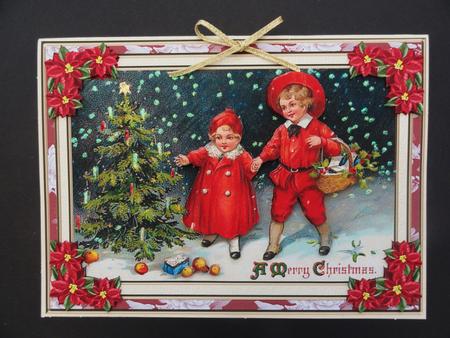 Oh Christmas Tree Decoupage Topper by Valerie Spowart