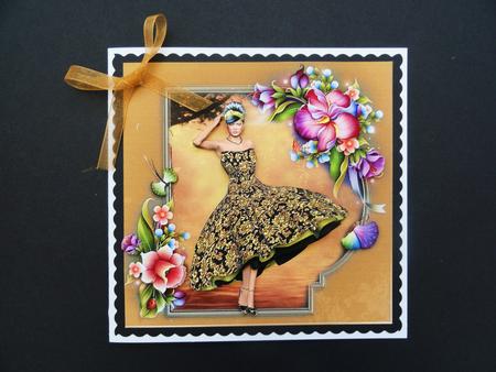 1950's Golden Lady Mini Kit by Valerie Spowart