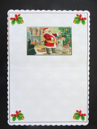 Santa Claus Insert 1 by Valerie Spowart