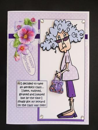 Stella and Her Aerobics Class by Valerie Spowart