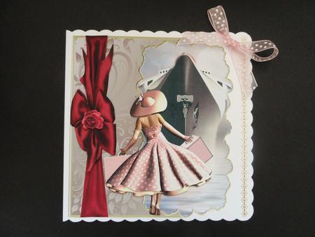 Shaped Over the Edge Topper Bon Voyage by Valerie Spowart