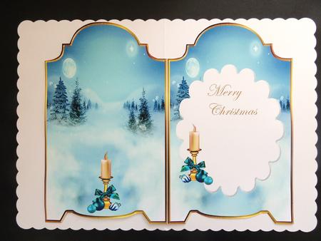 Insert Screen Card Christmas by Valerie Spowart
