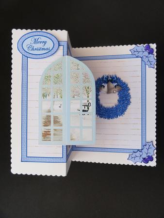 Fold Back Mini Kit - 'view Through the Window' by Valerie Spowart