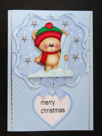 Christmas Bear by Valerie Spowart