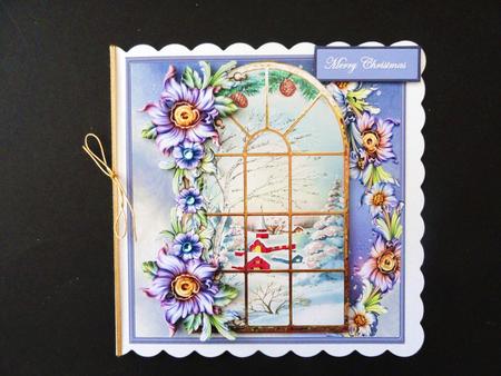 Church View Through the Window Card and Topper by Valerie Spowart