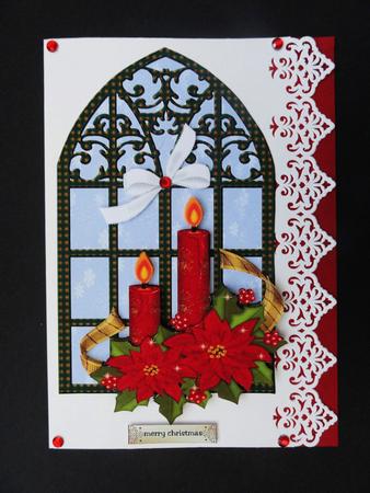 Christmas Window 2 by Valerie Spowart