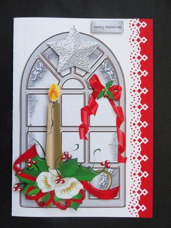 Christmas Window 3 by Valerie Spowart