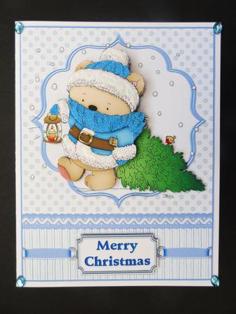 Teds Guiding Light Blue by Valerie Spowart