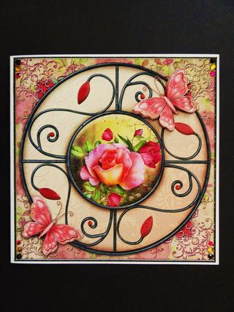 Timeless Rose 8x8 Mini Kit by Valerie Spowart