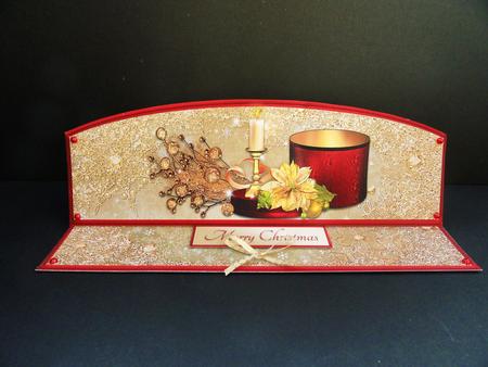 The Gift Arched Large Dl Easel Card Mini Kit by Valerie Spowart