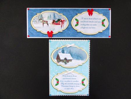 Christmas Toppers with Verses by Valerie Spowart