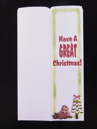 Long Tall Alley Large Dl Insert - Green House by Valerie Spowart