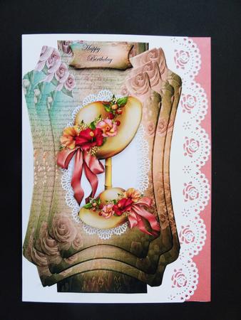 Layered Card Topper Hats & Flowers by Valerie Spowart