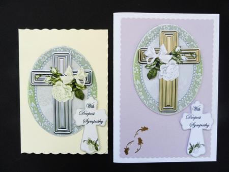 Sympathy Topper Cross by Valerie Spowart