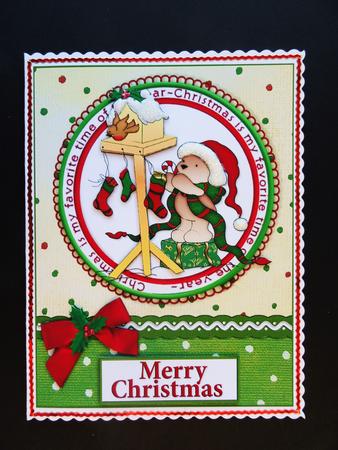 Christmas Present for a Friend Quick Card by Valerie Spowart