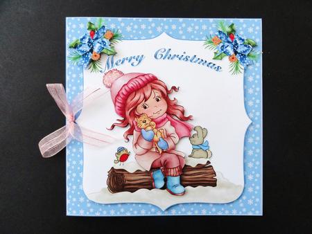 Christmas Friends Quick Card by Valerie Spowart