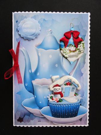 Christmas Tea Time by Valerie Spowart