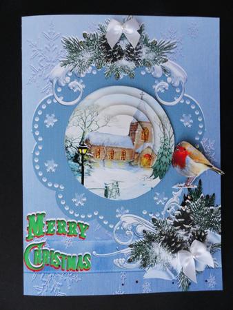 Church Robin by Valerie Spowart