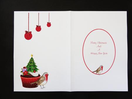 Christmas Cupcake Insert by Valerie Spowart