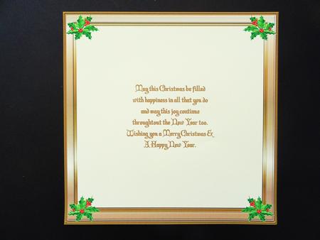 Christmas Holly Leaves 8'' Square Insert by Valerie Spowart