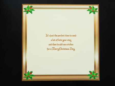 Christmas Holly Leaves 8'' Square Insert 2 by Valerie Spowart