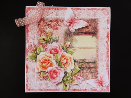 Gorgeous Rosy Glow Wishing Well by Valerie Spowart