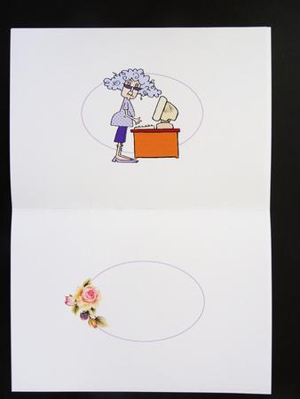 Stella's Computer Drives Her Mad Insert by Valerie Spowart