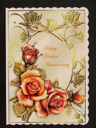 Happy Golden Anniversary by Valerie Spowart