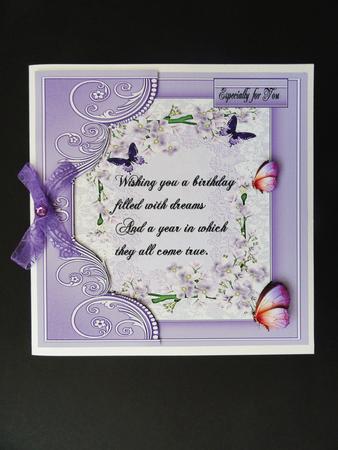 Butterflies Card by Valerie Spowart