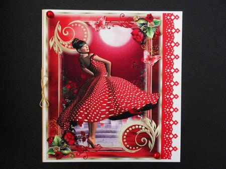 Gorgeous Rose in the Moonlight by Valerie Spowart