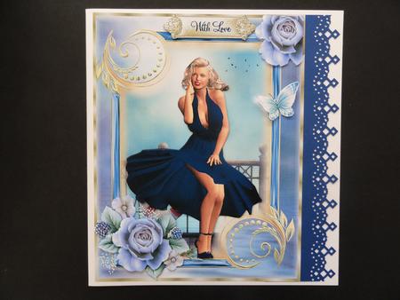 A Windy Day Retro Style by Valerie Spowart