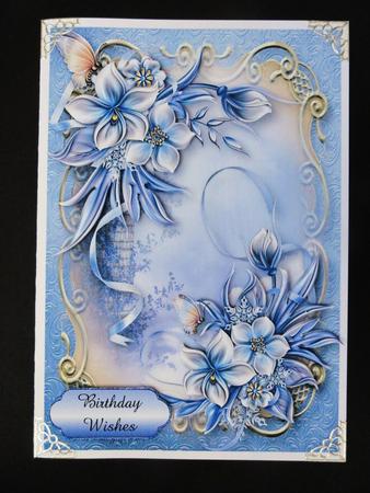 Wynter Florals Golden Scene by Valerie Spowart