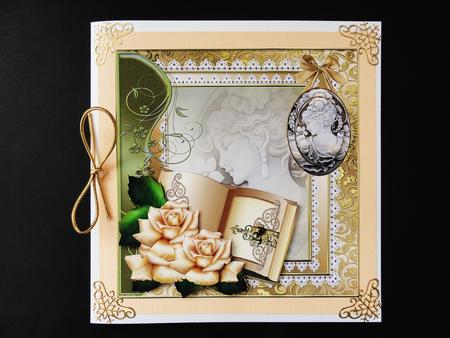 Golden Wedding/birthday Book, Cameo & Roses by Valerie Spowart