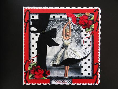 Petticoats and Polka Dots Topper by Valerie Spowart