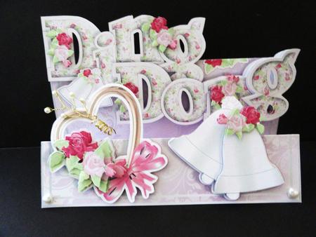 Words & Pictures Stepper Mini-kit - Ding Dong Wedding Bells by Valerie Spowart