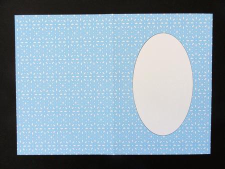 Lace Blue Insert by Valerie Spowart