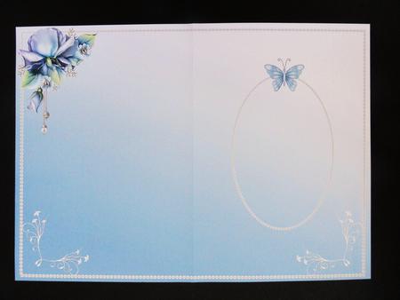 Blue Rose Insert by Valerie Spowart