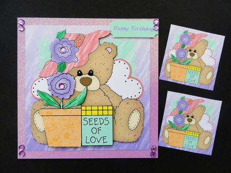 Seeds of Love Bear by Valerie Spowart