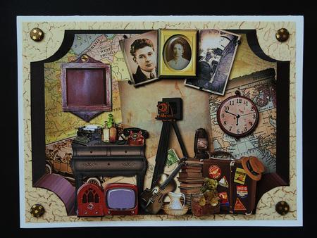 In Grandpa's Attic by Valerie Spowart