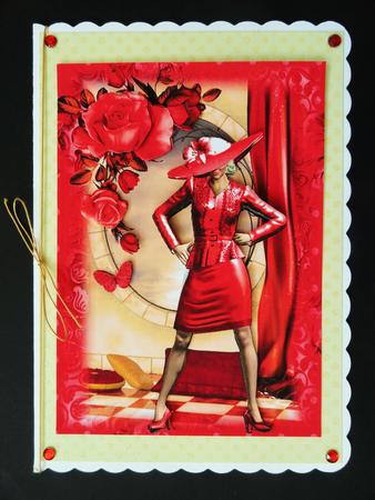 Fab Forties in Red Topper by Valerie Spowart