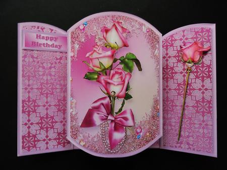 Sweet Roses Pop-out Mini Kit by Valerie Spowart