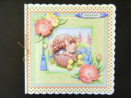 Are You the Easter Bunny 8x8 Mini Kit & Decoupage by Valerie Spowart