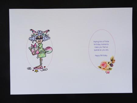 Stella Lying About Her Age Insert by Valerie Spowart